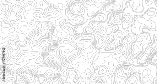 Abstract topographic contours map background. Topographic map Patterns, Topographic map and place for texture. Vector illustration. 
