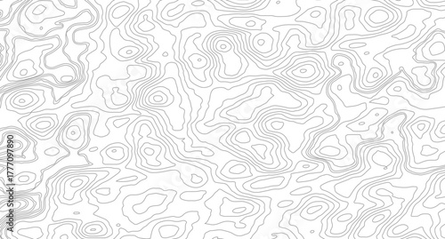 Abstract topographic contours map background. Topographic map Patterns, Topographic map and place for texture. Vector illustration. 

