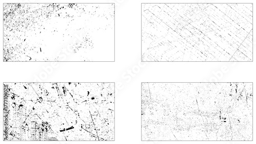 Simply Place illustration over any Object to Create grungy Effect, abstract, splattered , dirty, texture for your design. vector
