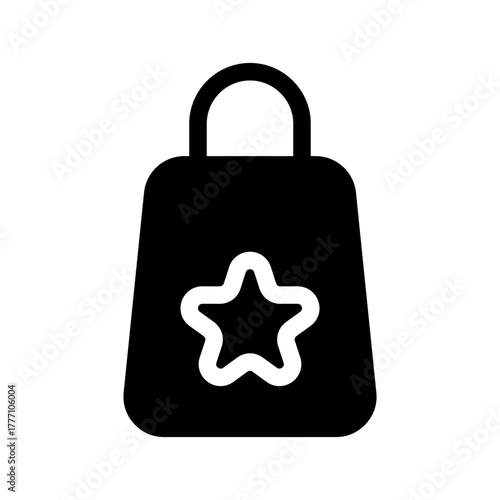 Shopping Bag Icon Vector Symbol Design Illustration