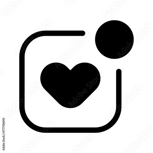 Love Icon Vector Symbol Design Illustration