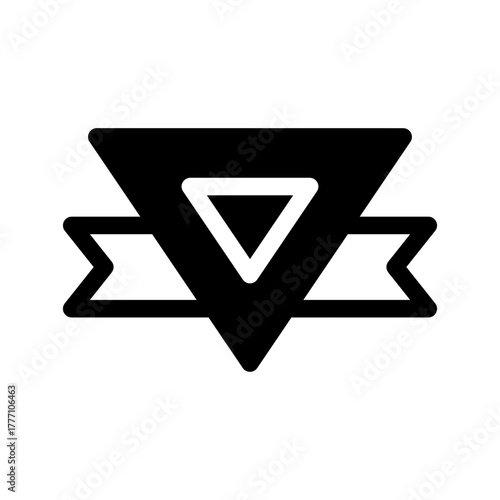Banner Icon Vector Symbol Design Illustration