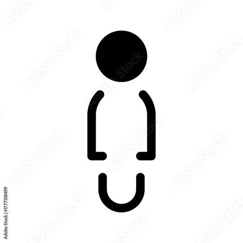 Person Icon Vector Symbol Design Illustration