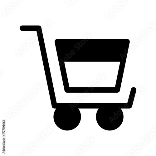 Shopping Cart Icon Vector Symbol Design Illustration