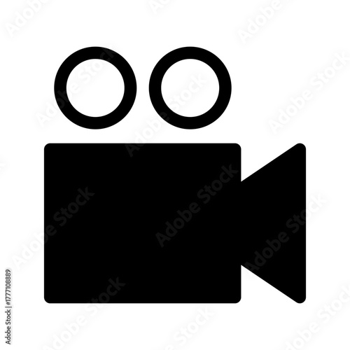 Movie Icon Vector Symbol Design Illustration