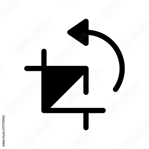 Rotate Icon Vector Symbol Design Illustration