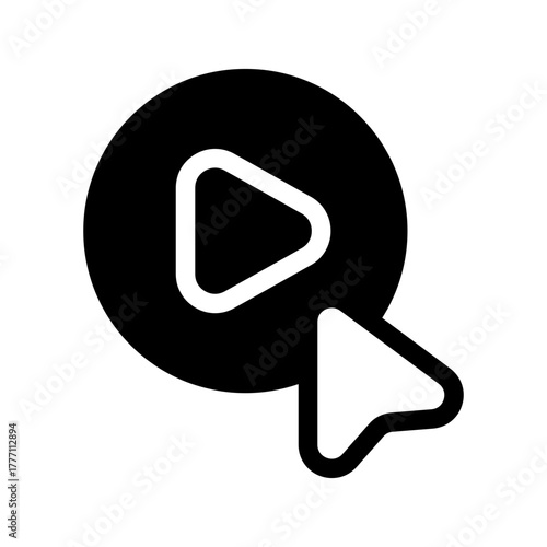 Ursor Icon Vector Symbol Design Illustration