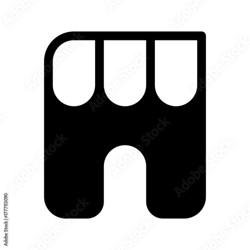 Store Icon Vector Symbol Design Illustration