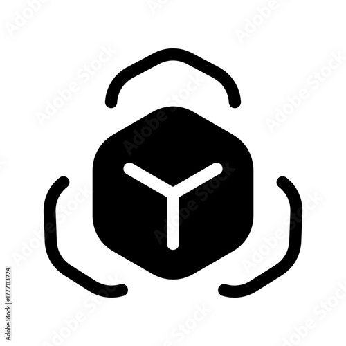 Scale Icon Vector Symbol Design Illustration