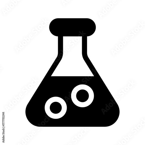 Test Tube Icon Vector Symbol Design Illustration