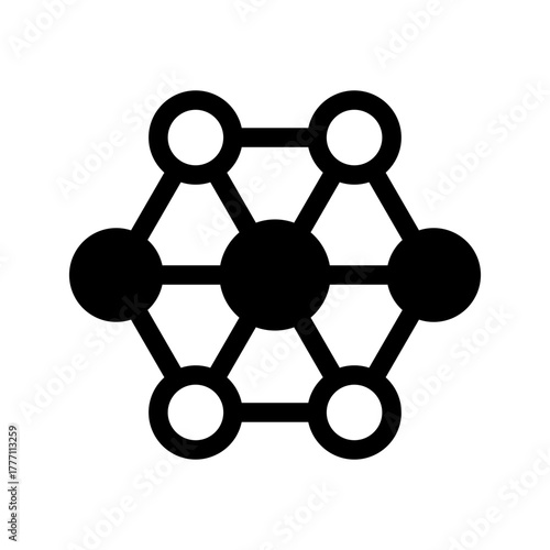 Network Icon Vector Symbol Design Illustration