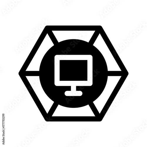 Network Icon Vector Symbol Design Illustration