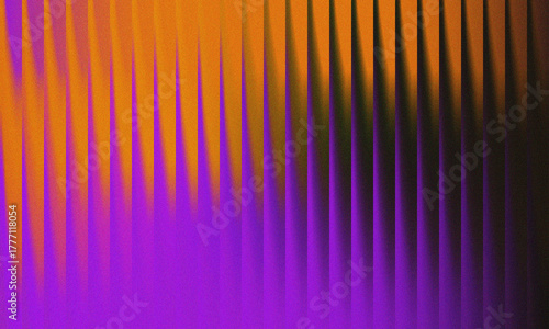 Futuristic neon gradient pattern with vertical glowing lines blending smooth and radiant colors. Minimalistic abstract dark background perfect for creative digital tech designs. 