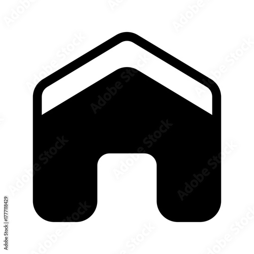 Home Icon Vector Symbol Design Illustration