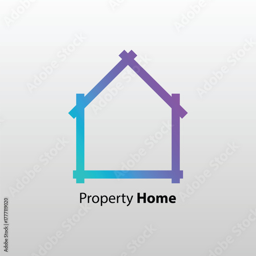 Modern Property Logo Design – Real Estate and Building Branding Vector Template