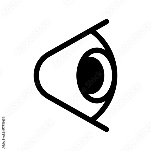 Eye Icon Vector Symbol Design Illustration