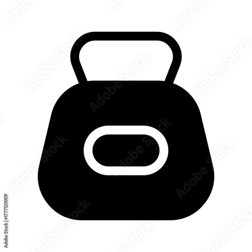 Kettlebell Icon Vector Symbol Design Illustration