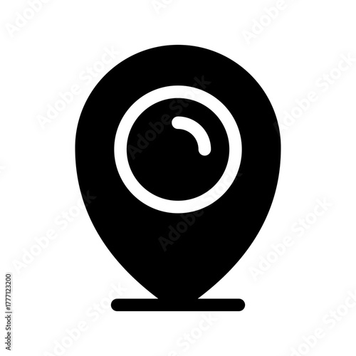 Location Icon Vector Symbol Design Illustration
