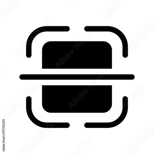 Scan Icon Vector Symbol Design Illustration