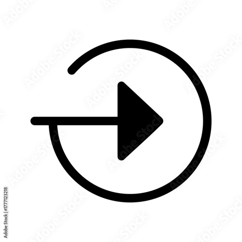 Import Icon Vector Symbol Design Illustration