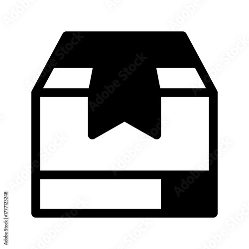 Box Icon Vector Symbol Design Illustration
