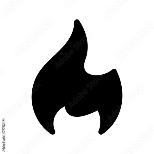 Fire Icon Vector Symbol Design Illustration