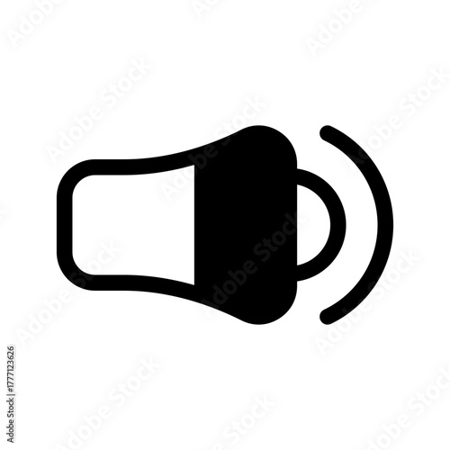 Speaker Icon Vector Symbol Design Illustration