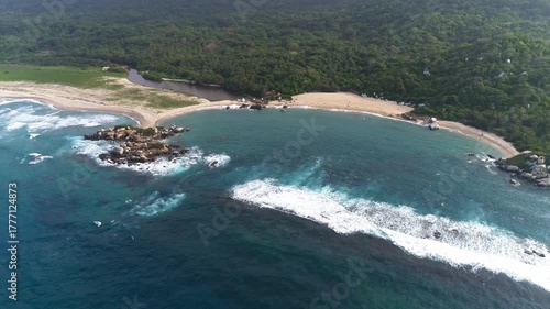 Hermosa Playa del Parque Tayrona