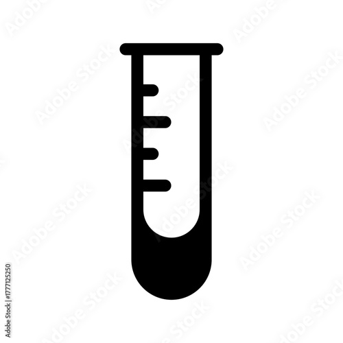 Test Tube Icon Vector Symbol Design Illustration