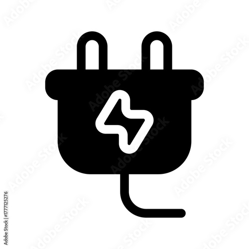 Smart Socket Icon Vector Symbol Design Illustration