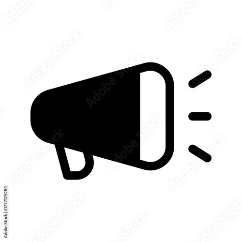 Ads Icon Vector Symbol Design Illustration