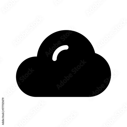 Cloud Icon Vector Symbol Design Illustration