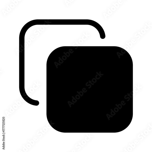 Copy Icon Vector Symbol Design Illustration