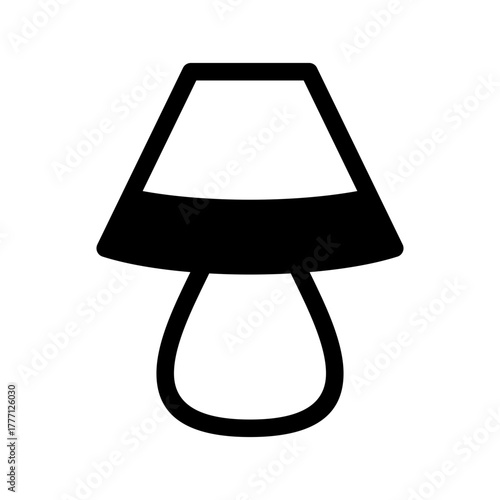 Lamp Icon Vector Symbol Design Illustration