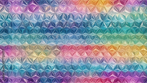 Colorful Abstract Texture Pattern with Vibrant Gradient and Iridescent Sparkles