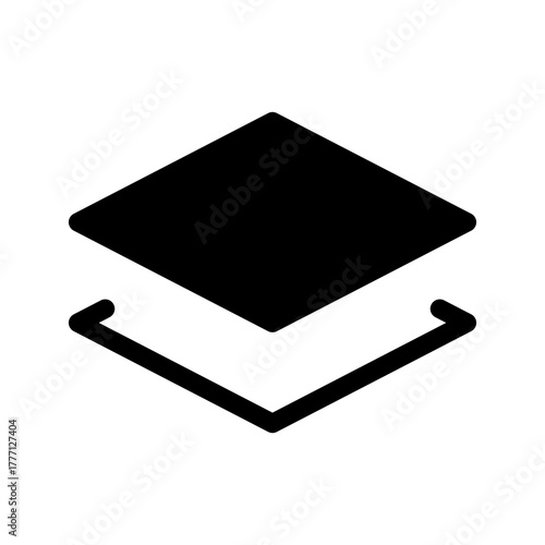 Layers Icon Vector Symbol Design Illustration