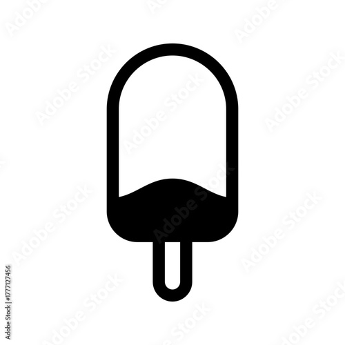 Ice Cream Icon Vector Symbol Design Illustration