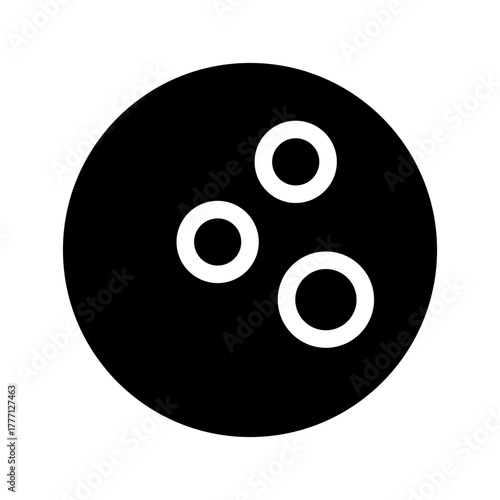 Bolling Icon Vector Symbol Design Illustration