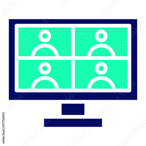 Online Meeting Icon