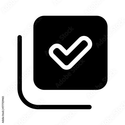 Check Icon Vector Symbol Design Illustration