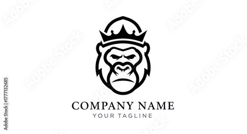King Gorilla Logo Design.