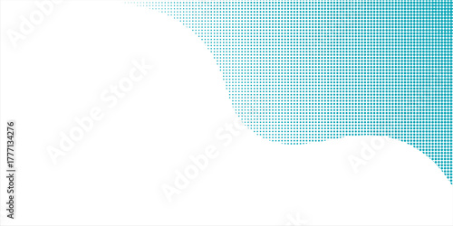 Transparent Vector Gradient Blue Color Halftone Background Staggered Dots Pattern modern dotted eps10