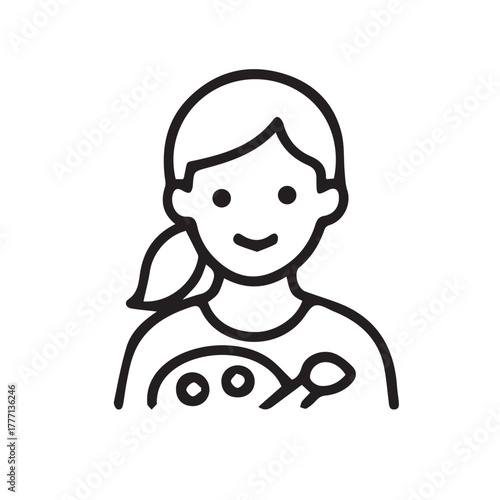 Professional themed icons are suitable for use in children's textbooks or for any media.