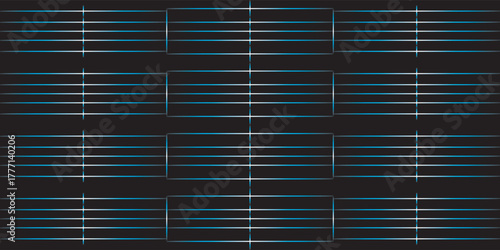 Panorama Virtual Technology Background, Hi-tech Digital sound wave vertical stripe design Concept with free space For text, Vector illustration.