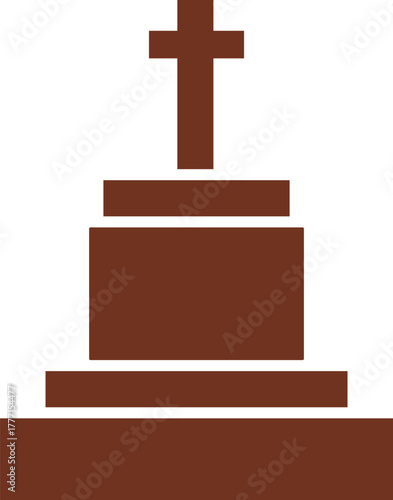 memorial vector icon