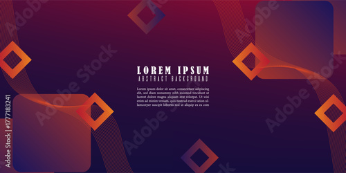 abstract background with geometric gradient circle. Abstract website landing page with circles. vector illustration, web