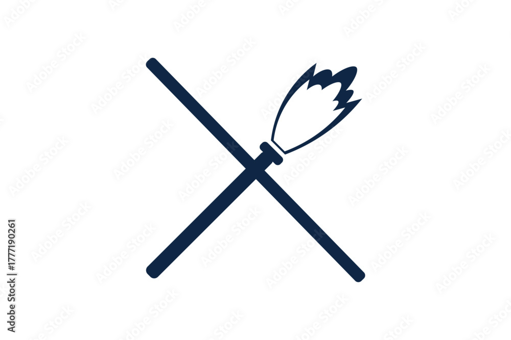 Fototapeta premium fork and knife on plate