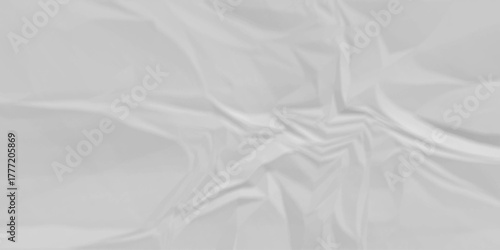 White fabric background. white crumpled paper background texture pattern overlay. wrinkled high resolution arts craft and Seamless white crumpled paper.	
