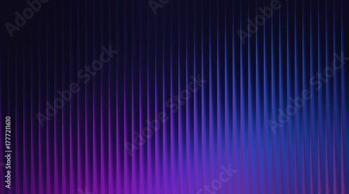 Abstract Vertical Ribbed Pattern with Gradient Purple and Blue Background image photo