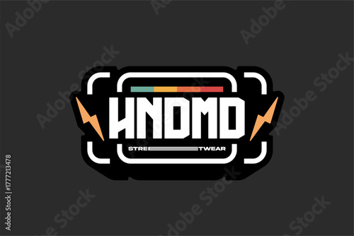 streetwear urban fashion template for printing	
